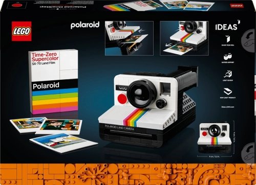 ZESTAW KLOCKI LEGO IDEAS 21345 APARAT POLAROID ONE STEOP SX-70