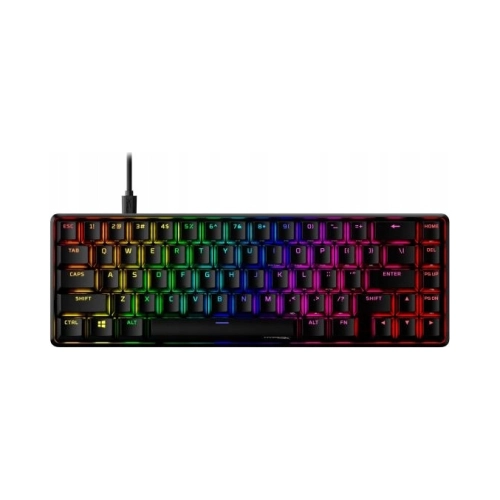 KLAWIATURA MECHANICZNA PRZEWODOWA HYPERX ALLOY ORIGINS 65 CZARNA