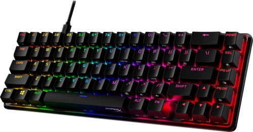 KLAWIATURA MECHANICZNA PRZEWODOWA HYPERX ALLOY ORIGINS 65 CZARNA