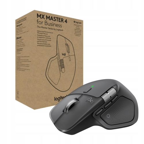 MYSZKA BEZPRZEWODOWA LOGITECH MX MASTER 4 FOR BUSINESS GRAFITOWA