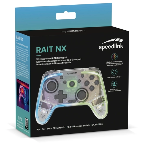 KONTROLER BEZPRZEWODOWY SPEEDLINK RAIT NX RGB