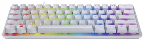 KLAWIATURA MECHANICZNA RAZER HUNTSMAN MINI KAILH RED BIAŁA