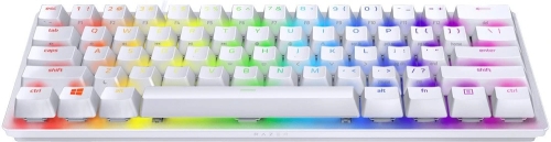 KLAWIATURA MECHANICZNA RAZER HUNTSMAN MINI KAILH RED BIAŁA
