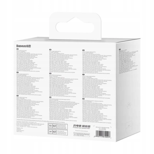 ŁADOWARKA SIECIOWA BASEUS GAN5 PRO 140W 2XUSB-C + USB-A CZARNA