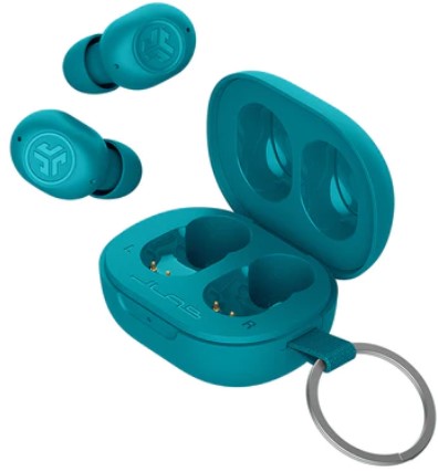 SŁUCHAWKI BEZPRZEWODOWE DOKANAŁOWE JLAB JBUDS MINI TRUE WIREELSS AQUA