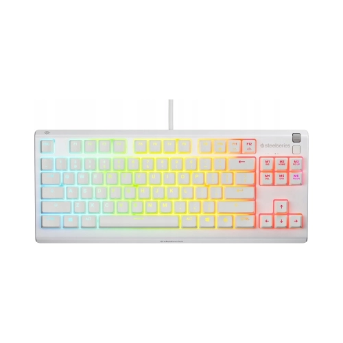 KLAWIATURA STEELSERIES APEX 3 TKL BIAŁA [64819] US