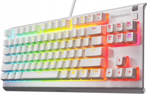 KLAWIATURA STEELSERIES APEX 3 TKL BIAŁA [64819] US