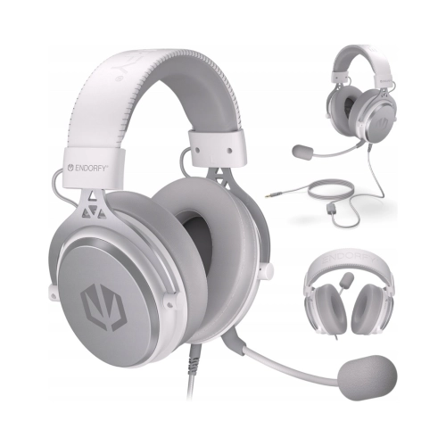 SŁUCHAWKI PRZEWODOWE ENDORFY VIRO ONYX WHITE BIAŁE [EY1A004]