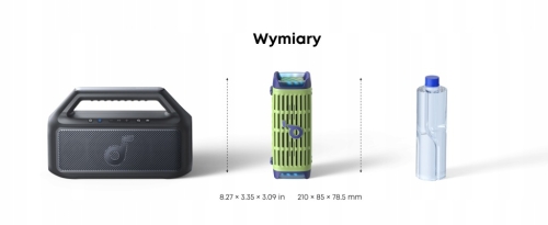 GŁOŚNIK PRZENOŚNY SOUNDCORE BOOM 3I ZIELONY 50W