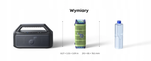GŁOŚNIK PRZENOŚNY SOUNDCORE BOOM 3I ZIELONY 50W