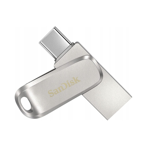 PENDRIVE SANDISK ULTRA DUAL DRIVE LUXE 256GB SREBRNY USB 3.2 TYPE-C
