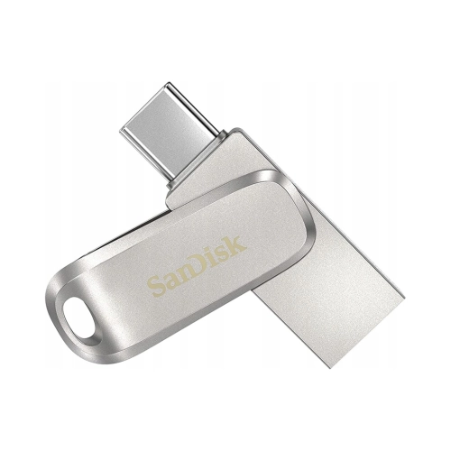 PENDRIVE SANDISK ULTRA DUAL DRIVE LUXE 256GB SREBRNY USB 3.2 TYPE-C