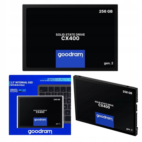 DYSK SSD GOORAM CX400 256GB GEN2 SATA III 2,5"