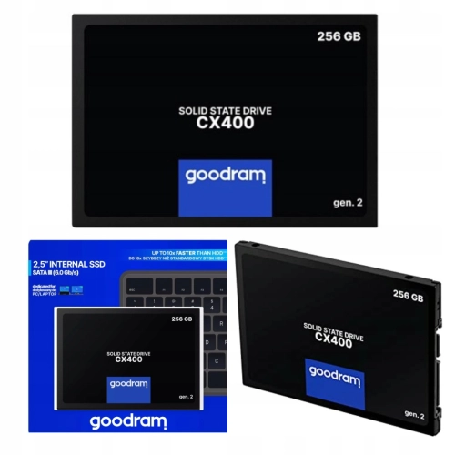 DYSK SSD GOORAM CX400 256GB GEN2 SATA III 2,5"