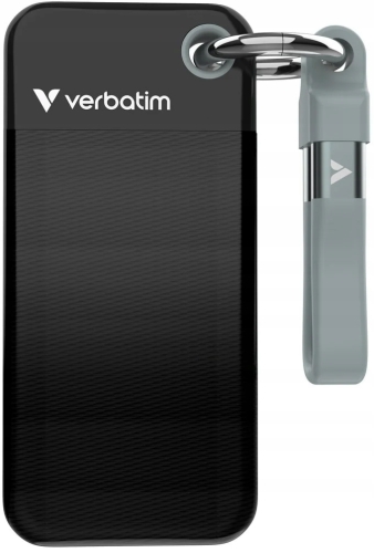 DYSK ZEWNĘTRZNY SSD VERBATIM POCKET 1TB CZARNY USB-C 3.2 GEN2