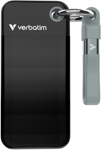 DYSK ZEWNĘTRZNY SSD VERBATIM POCKET 1TB CZARNY USB-C 3.2 GEN2