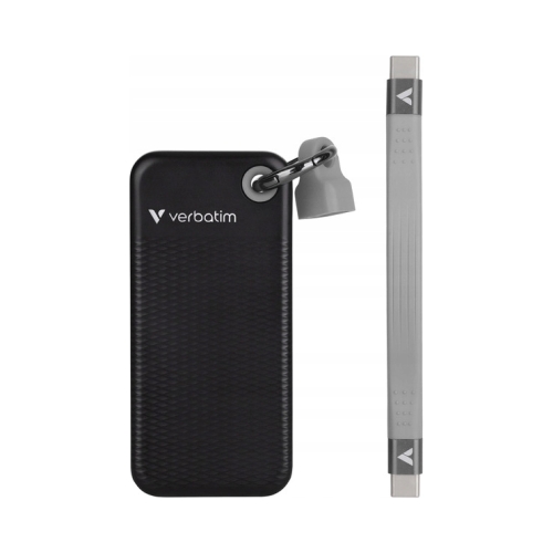 DYSK ZEWNĘTRZNY SSD VERBATIM POCKET 1TB CZARNY USB-C 3.2 GEN2