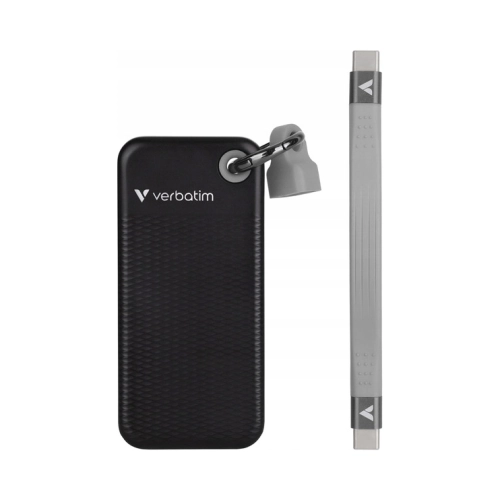 DYSK ZEWNĘTRZNY SSD VERBATIM POCKET 1TB CZARNY USB-C 3.2 GEN2