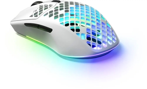 MYSZKA BEZPRZEWODOWA STEELSERIES AEROX 3 WIRELESS SNOW BIAŁA [62608]