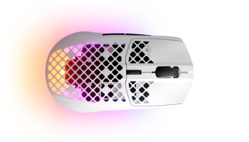 MYSZKA BEZPRZEWODOWA STEELSERIES AEROX 3 WIRELESS SNOW BIAŁA [62608]