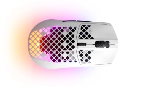 MYSZKA BEZPRZEWODOWA STEELSERIES AEROX 3 WIRELESS SNOW BIAŁA [62608]