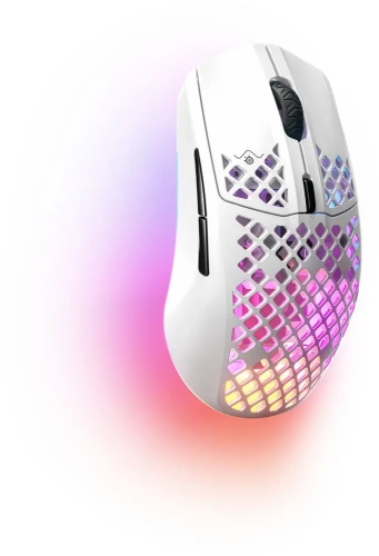 MYSZKA BEZPRZEWODOWA STEELSERIES AEROX 3 WIRELESS SNOW BIAŁA [62608]
