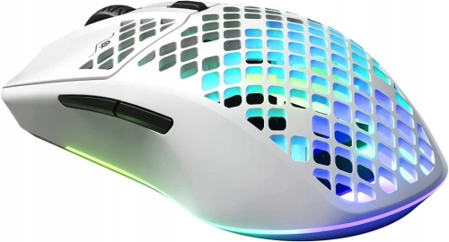 MYSZKA BEZPRZEWODOWA STEELSERIES AEROX 3 WIRELESS SNOW BIAŁA [62608]