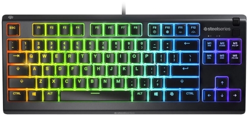 KLAWIATURA PRZEWODOWA STEELSERIES APEX 3 TKL CZARNA [64831]