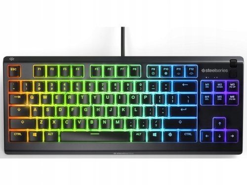 KLAWIATURA PRZEWODOWA STEELSERIES APEX 3 TKL CZARNA [64831]