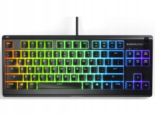 KLAWIATURA PRZEWODOWA STEELSERIES APEX 3 TKL CZARNA [64831]