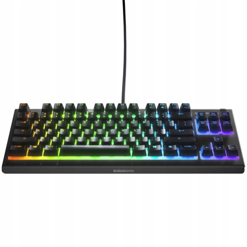 KLAWIATURA PRZEWODOWA STEELSERIES APEX 3 TKL CZARNA [64831]