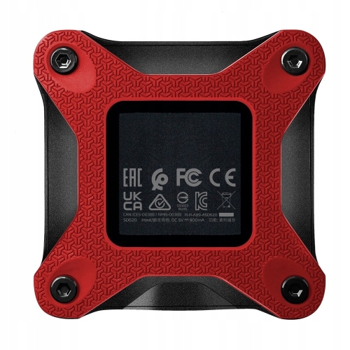 DYSK ZEWNĘTRZNY SSD ADATA SD620 512GB USB 3.2 CZERWONY
