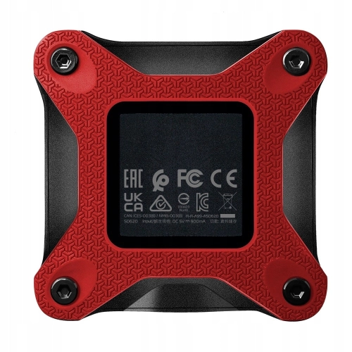 DYSK ZEWNĘTRZNY SSD ADATA SD620 512GB USB 3.2 CZERWONY