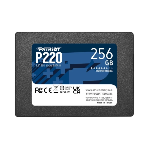 DYSK SSD PATRIOT P220 256GB 2,5" SATA III