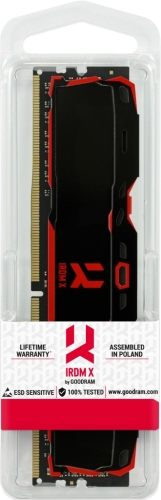 PAMIĘĆ RAM GOODRAM IRDM X BLACK DDR4 32GB 3200MHZ CL16 (2x8GB)