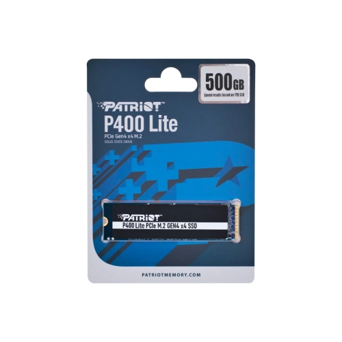 DYSK SSD PATRIOT P400 LITE 500GB PCIE GEN4 X4 M.2