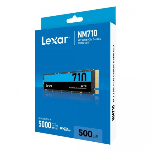 DYSK SSD LEXAR NM710 500GB M.2 PCIE NVME 5000/2600MB/S
