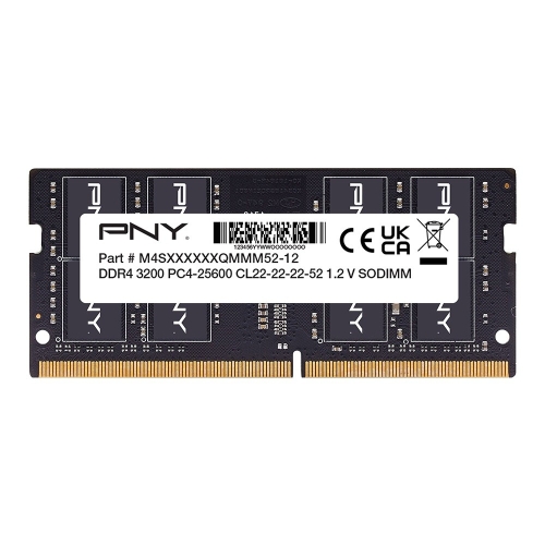 PAMIĘĆ RAM PNY DDR4 16GB 3200MHZ CL22 (1x16GB) SO-DIMM
