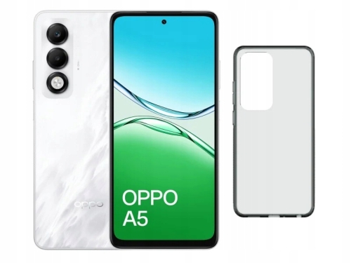 SMARTFON OOPO A5 6GB/128GB 4G LTE BIAŁY + ETUI