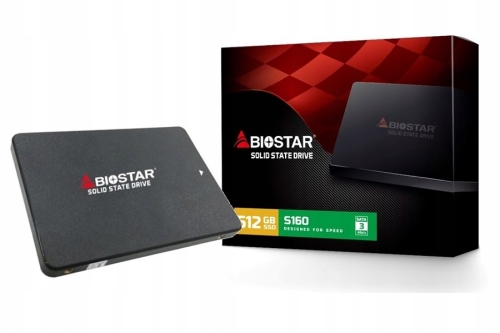 DYSK SSD BIOSTAR S160 512GB SATA III 2,5"