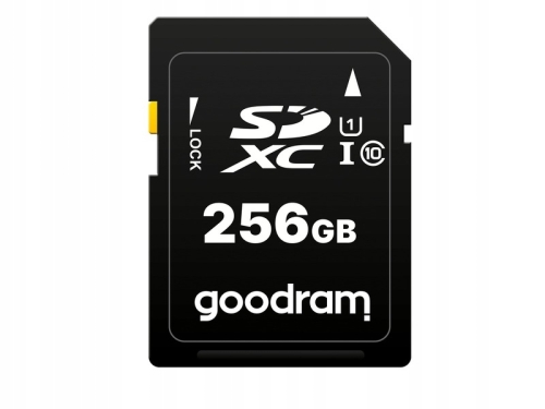 KARTA PAMIĘCI SDXC GOODRAM 256GB S1A0 CL10 UHS-I