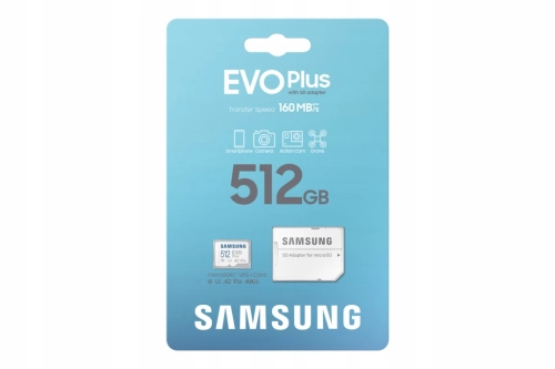 KARTA PAMIĘCI MICRO SDXC SAMSUNG EVO PLUS 512GB [MB-MC512SA/EU]