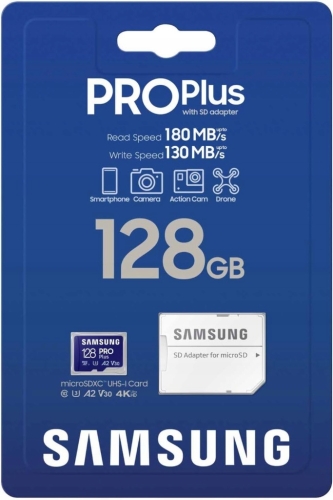 KARTA PAMIĘCI MICROSDXC SAMSUNG PRO PLUS 128GB