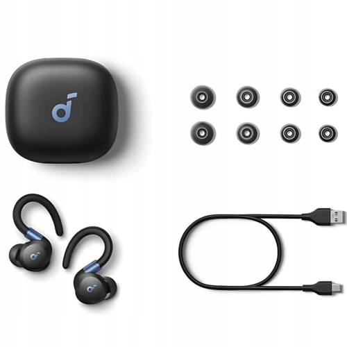 SŁUCHAWKI BEZPRZEWODOWE DOKANAŁOWE SOUNDCORE X20 SPORT CZARNE