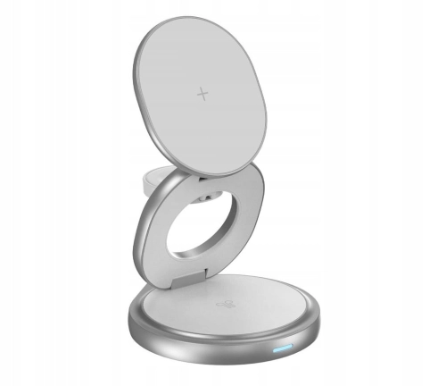 ŁADOWARKA SILVER MONKEY MAGCHARGER MAGNETIC WIRELESS CHARGER 15W 3w1