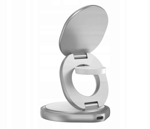 ŁADOWARKA SILVER MONKEY MAGCHARGER MAGNETIC WIRELESS CHARGER 15W 3w1