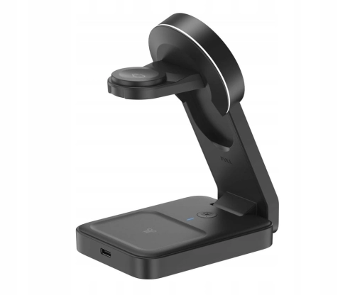 ŁADOWARKA SILVER MONKEY ALU MAGCHARGER QI2 3in1 CZARNA