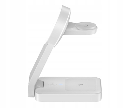 ŁADOWARKA SILVER MONKEY ALU MAGCHARGER QI2 3in1 BIAŁA