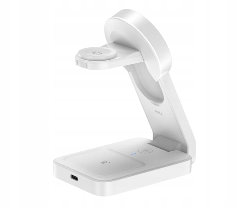 ŁADOWARKA SILVER MONKEY ALU MAGCHARGER QI2 3in1 BIAŁA