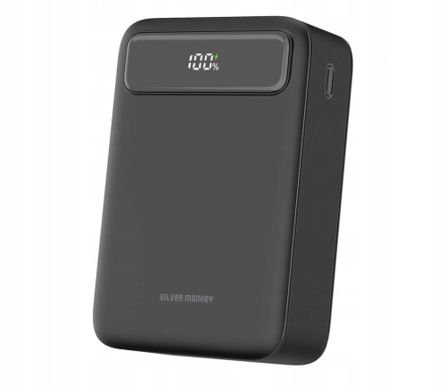 POWERBANK SILVER MONKEY 20000MAH 22,5W USB-A USB-C